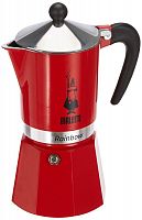Гейзерная кофеварка Bialetti 4963 Rainbow Espresso Maker, Red 