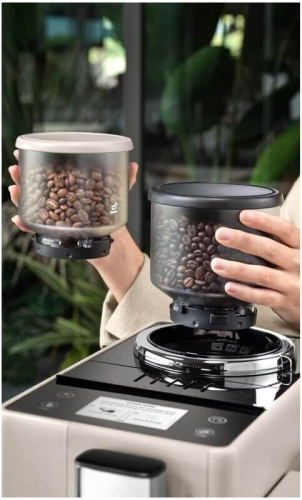 Кофемашина DeLonghi Rivelia Perfetto EXAM440.55.BG бежевый фото 7