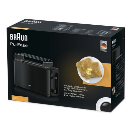 Тостер Braun HT 3110 Чёрный фото 2