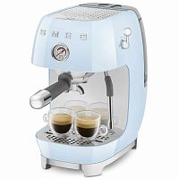Кофеварка рожковая Smeg Macchina da Caffe Espresso Manuale 50's Style Azzurro Lucido ECF03PBEU