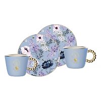 Набор из 2 чашек и блюдец для эспрессо Bialetti Bridgerton BRID001