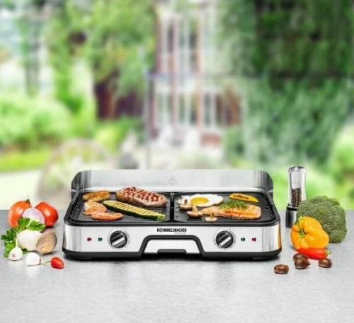 Настольный гриль ROMMELSBACHER BBQ 2025, 2000 Вт фото 3