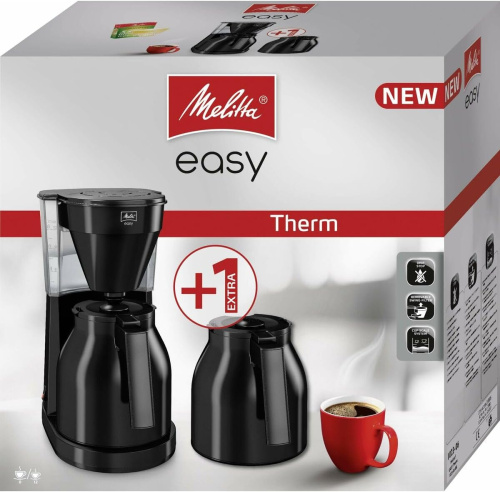 Капельная кофеварка Melitta 1023-06 Easy Therm Черный фото 2