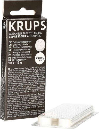 Krups XS300010 от кофейных жира (масел) для очистки для кофемашин 