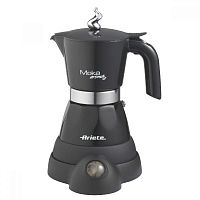 ГЕЙЗЕРНАЯ КОФЕВАРКА ARIETE 1358/11 MOKA AROMA Черный