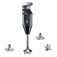 Погружной блендер Bamix M250 Prime C, черный хром