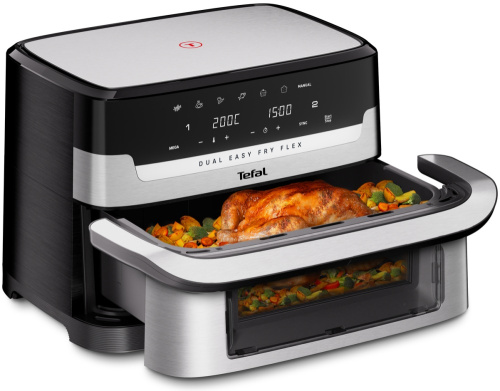 Аэрогриль EY9228E0 Tefal Dual Easy Fry Flex  фото 2