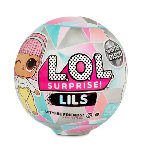 Кукла-сюрприз MGA Entertainment в шаре LOL Surprise Winter Disco Lil Sisters & Lil Pets, 559672\560319