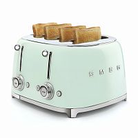 Тостер SMEG TSF03PGEU, мощность 2000 Ватт, регулировка степени обжаривания, поддон для крошек