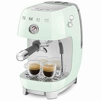Кофеварка рожковая Smeg Macchina da Caffe Espresso Manuale 50's Style Verde pastello Lucido ECF03PGEU