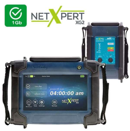 Softing NetXpert XG2-1G - Тестер для квалификации скорости Ethernet до 1 Гбит/с: 1 x основной блок (медь/оптика), 1 x удалённый блок (медь) фото 4