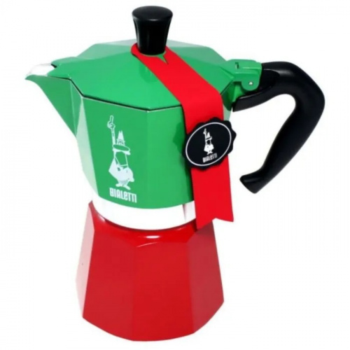 Гейзерная кофеварка Bialetti "Tricolor", на 6 чашек 5323 (270 мл) фото 2