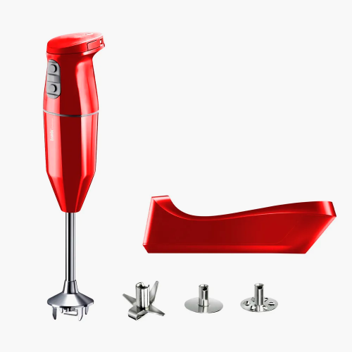 Погружной блендер Bamix Cordless Plus Red