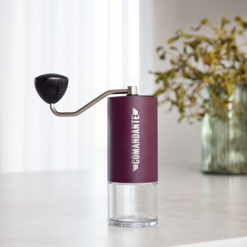 Кофемолка ручная Comandante C40 Nitro Blade Deep Purple фото 2