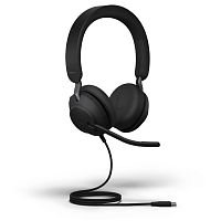 Jabra Evolve2 40, USB-A, MS Stereo [24089-999-999] - Проводная гарнитура, MS