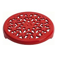 Подставка под горячее чугунная Zwilling 23 см, вишневая 40509-903-0