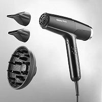 Фен BaByliss Pro BAB8550BE Falco  Black/Silver