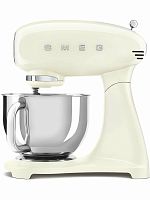 Миксер планетарный Smeg Impastatrice 50's Style full color Panna SMF05CREU